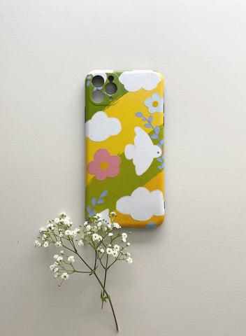 A8821 Lavender Bay Oil Paint Iphone Case 11 Pro